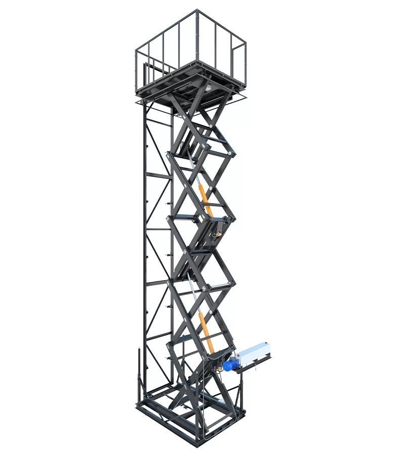 Стационарный ножничный подъемник 5000 кг Фото 