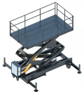 Мобильный ножничный подъемник 15000 кг, 7 м Фото в Иркутске