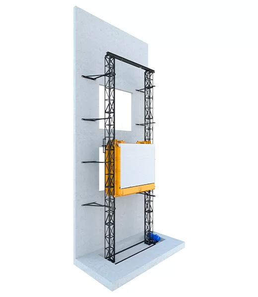 Двухмачтовый подъемник 500 кг, 21 м Фото в Иркутске