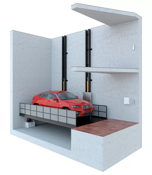 Консольный автомобильный лифт - 10000 кг Фото 