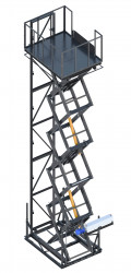 Ножничный строительный подъемник 2000 кг, 9 м Фото в Иркутске
